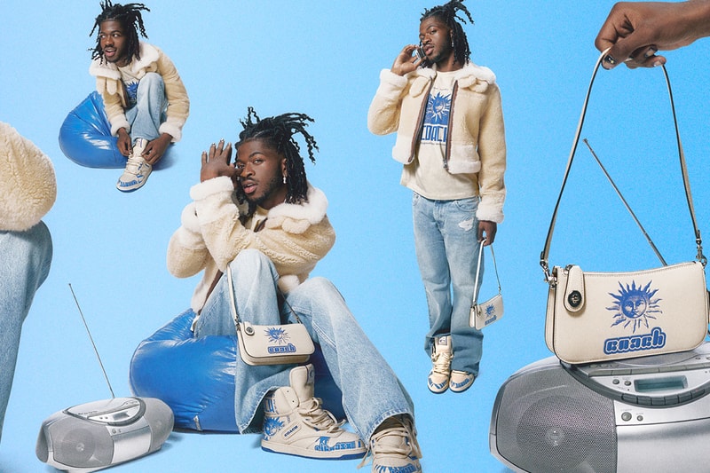 Coach Lil Nas X bags fluffy pink blue ugg boots y2k magazine