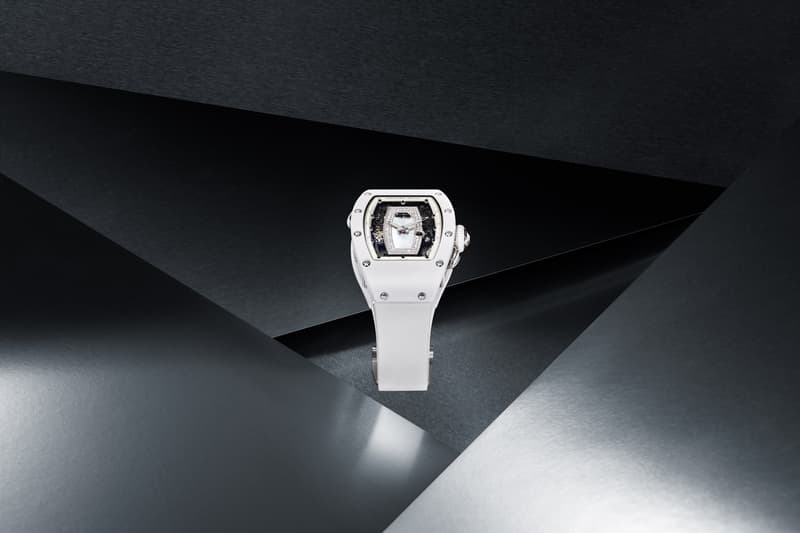 richard mille rm 037 watches ceramic carbon tpt gold caliber automatic winding crma1 ladies onyx diamond mother of pearl