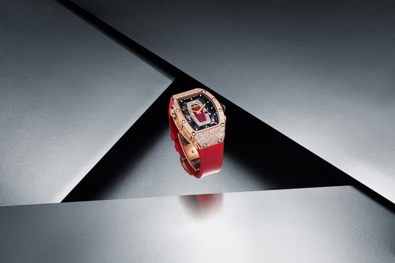 richard mille rm 037 watches ceramic carbon tpt gold caliber automatic winding crma1 ladies onyx diamond mother of pearl