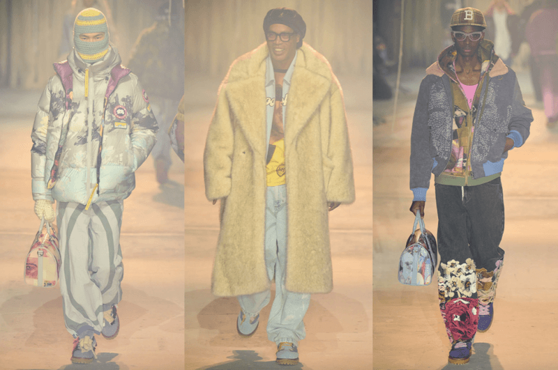 men's fashion week paris florence milan dsquared wales bonner twins runway models