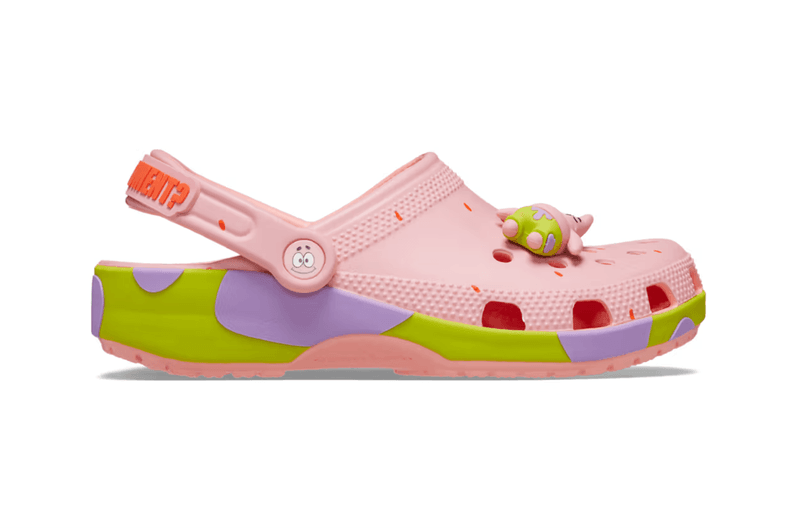 crocs spongebob squarepants patrick star clogs 