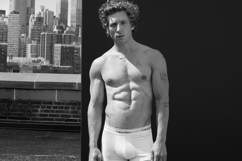 jeremy allen white calvin klein underwear boxers