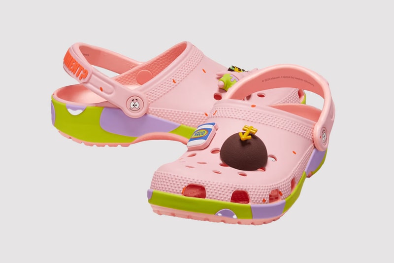 crocs spongebob squarepants patrick star clogs 