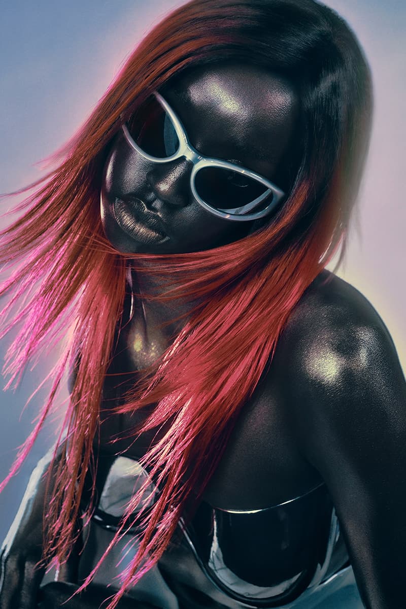 gentle monster glasses sunglasses models ai alien long hair bodies space extra terrestrial nude