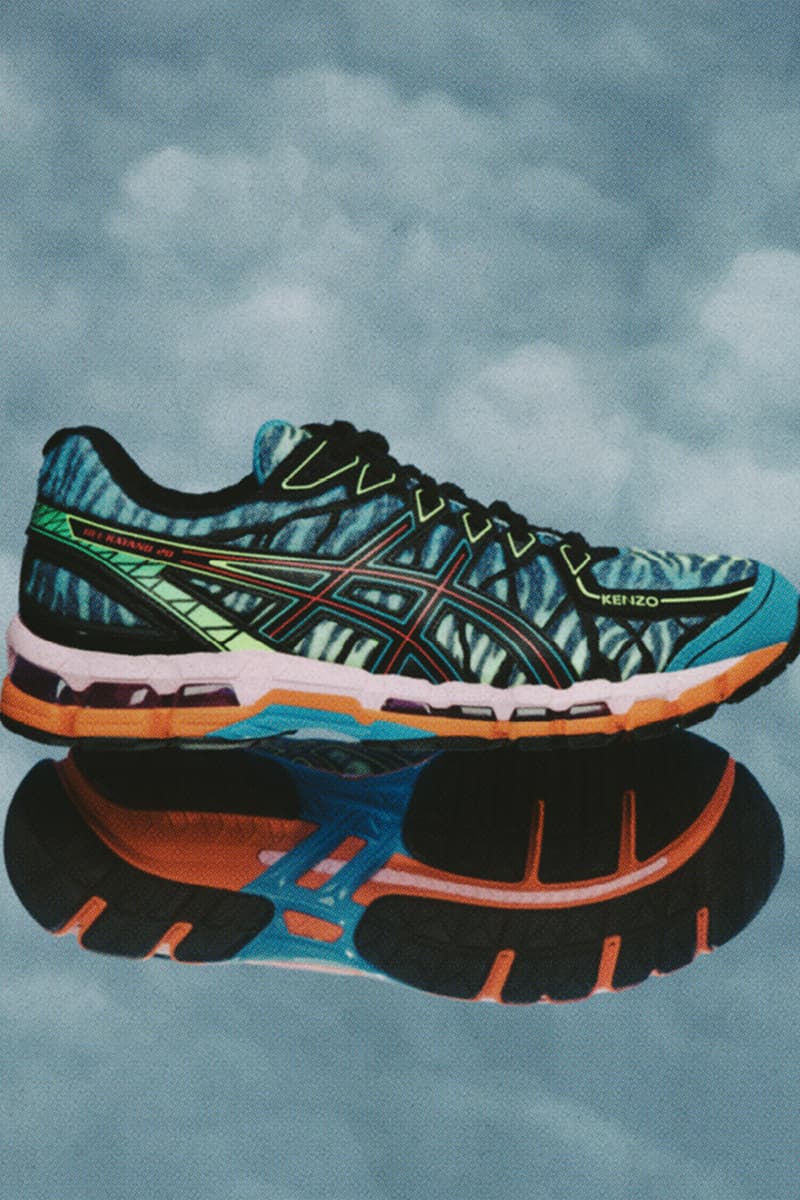 kenzo asics sneakers colors 