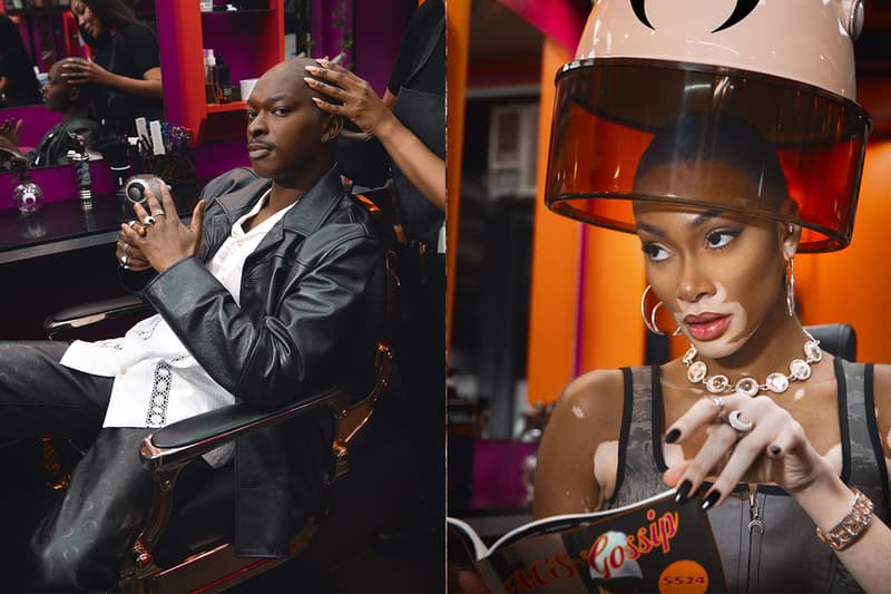 winnie harlow marine serre city headphones clothes