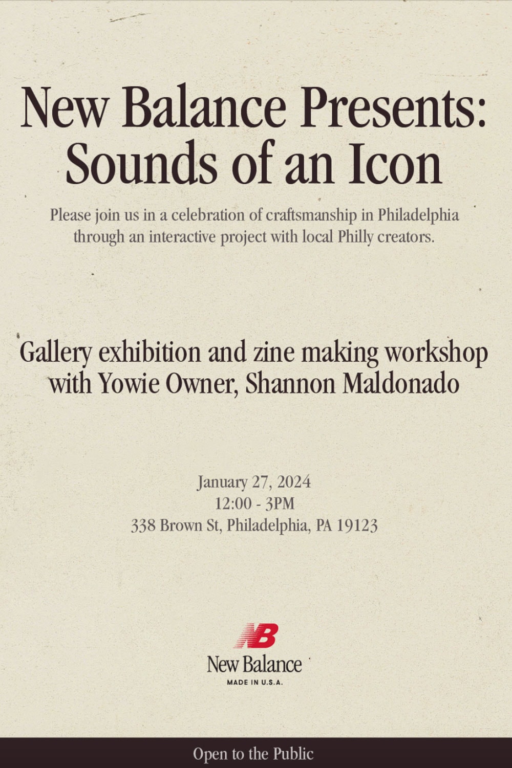 new balance 990 sounds of an icon series philadelphia shannon maldonado workshop gallery