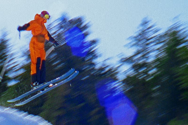 iris law stella mccartney adidas ski slope skis snow