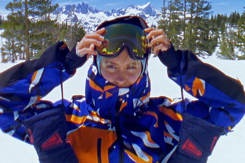 iris law stella mccartney adidas ski slope skis snow