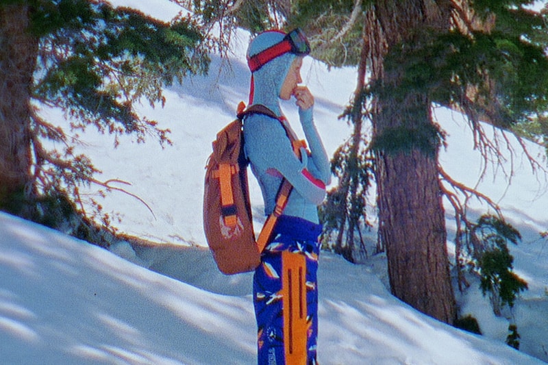 iris law stella mccartney adidas ski slope skis snow