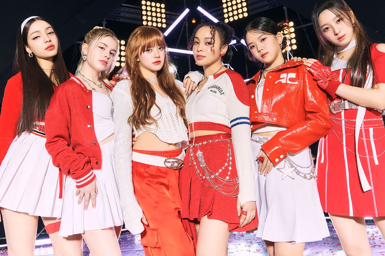 vcha kpop girl group america korea six skirts tops 