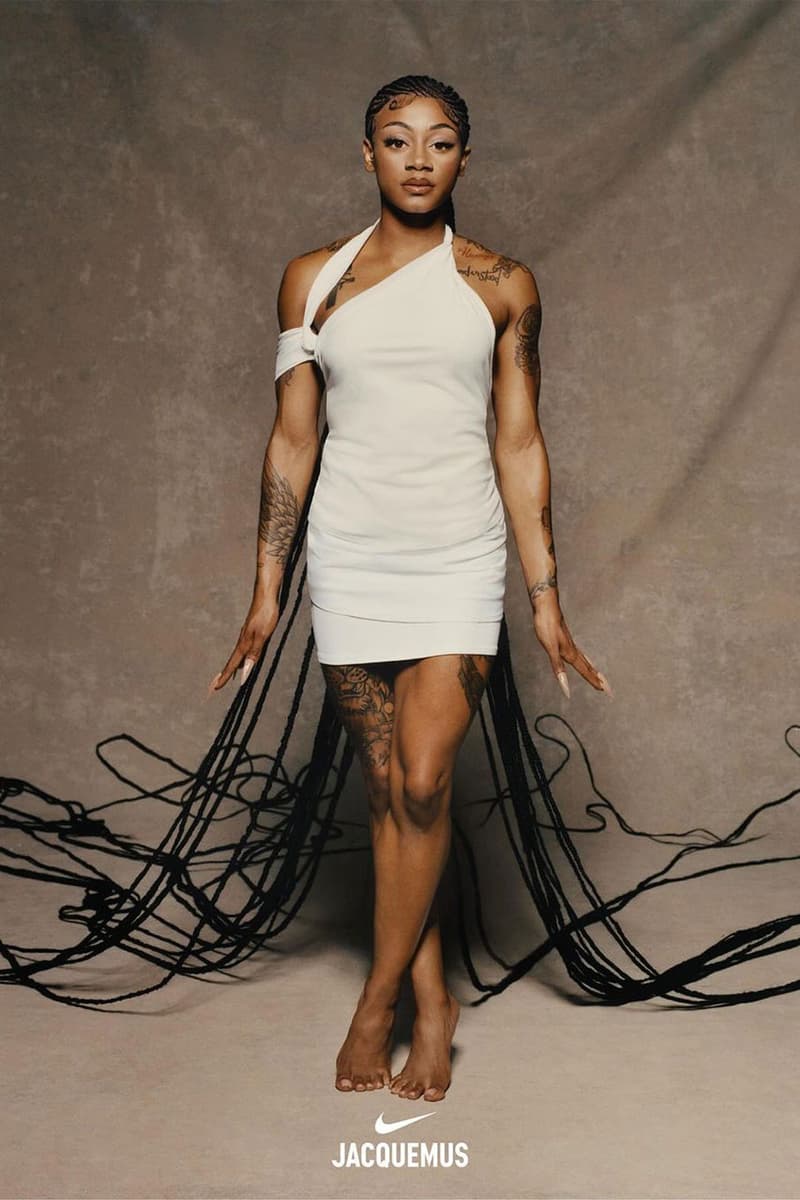 Nike, Jacquemus, Swoosh Bag, Sha'Carri Richardson, New Collection, New Campaign 