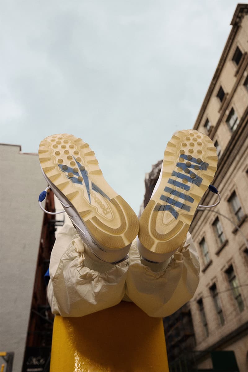 milk makeup, rebook, sneakers, outerwear, workwear, equipment essentials collection, creative, milk studios 