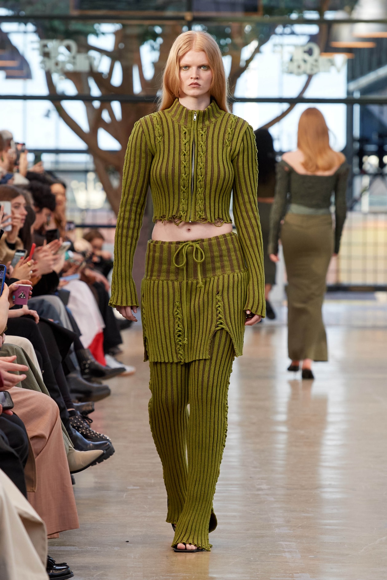 trousers skirts skorts copenhagen fashion week runways models 