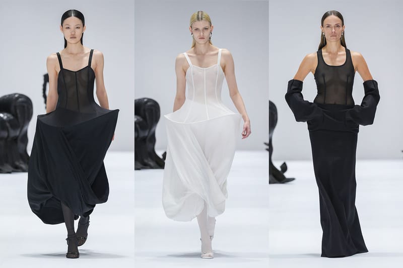 Acne Studios FW24 Dives Into Speed, Sheers and Sculpture