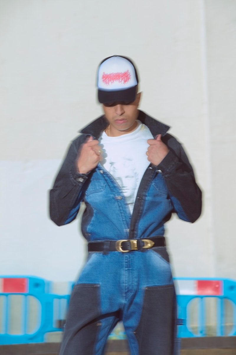 aries campaign spring summer models paparazzi cameras blurry 