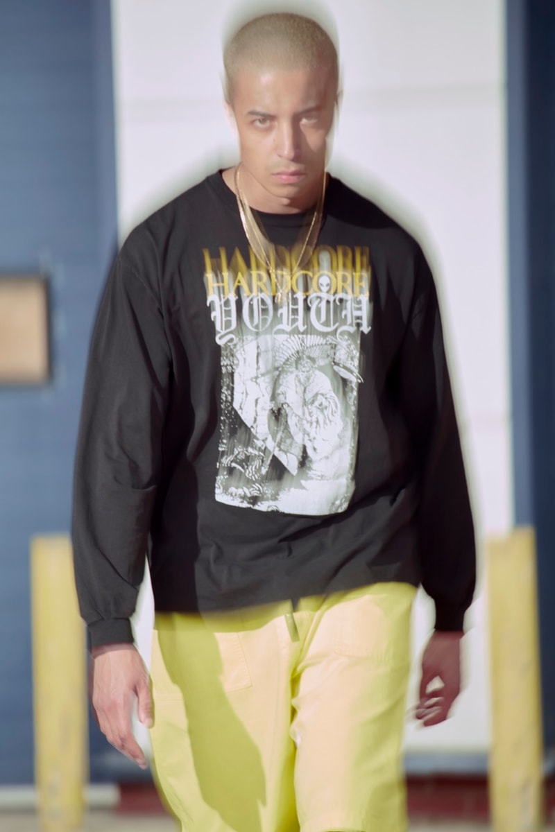 aries campaign spring summer models paparazzi cameras blurry 