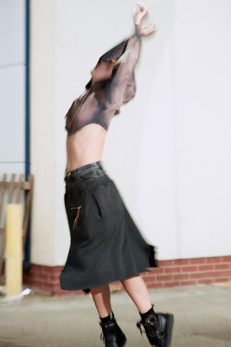 aries campaign spring summer models paparazzi cameras blurry 