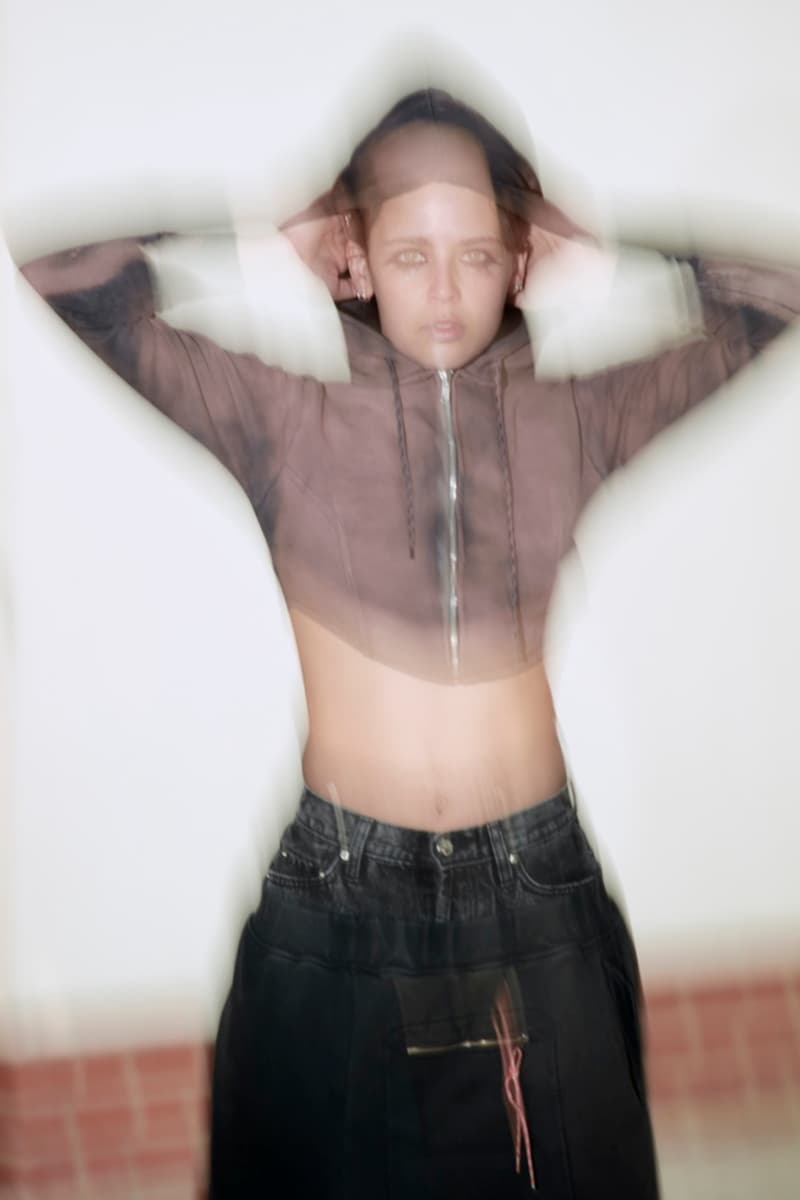 aries campaign spring summer models paparazzi cameras blurry 