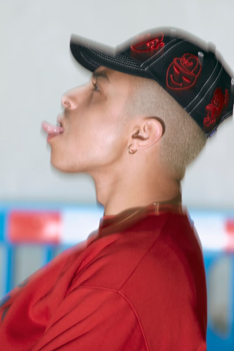 aries campaign spring summer models paparazzi cameras blurry 