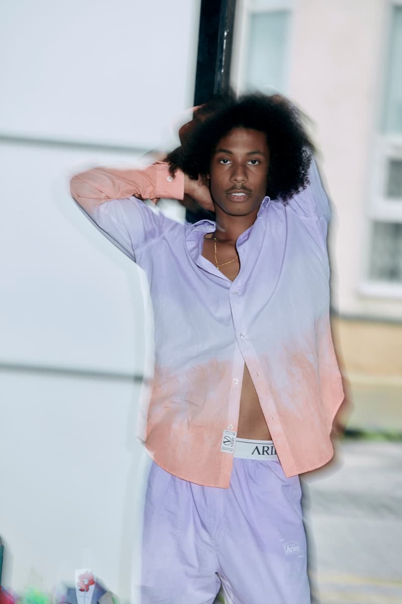 aries campaign spring summer models paparazzi cameras blurry 