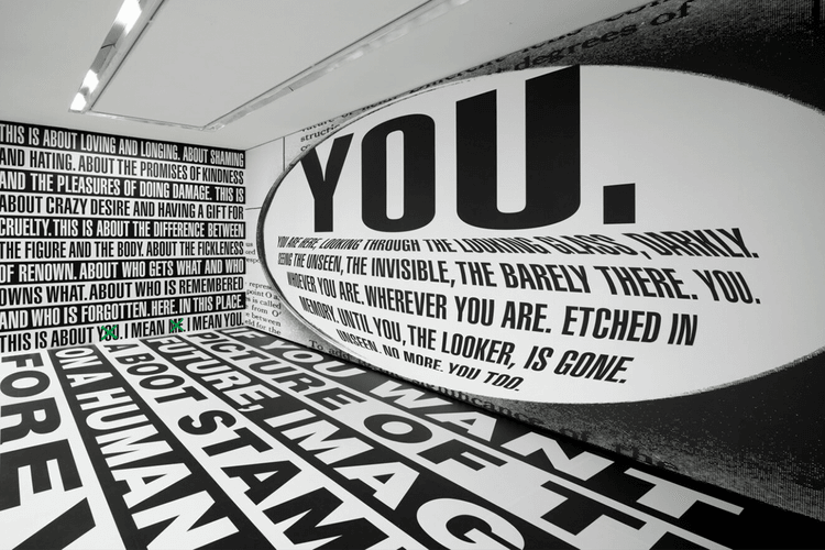 Barbara Kruger Returns to London With "Thinking of You. I Mean Me. I Mean You."
