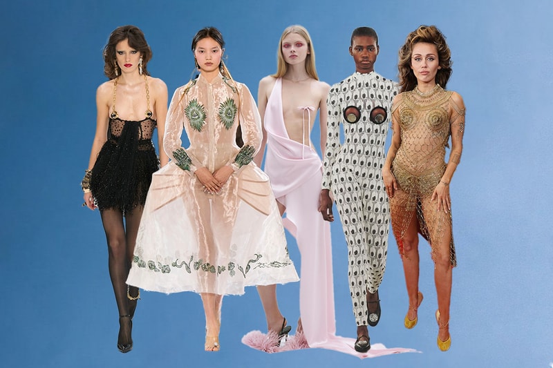 fashion trends braless nipple jean Paul gaultier Maison Margiela area David koma dsquared2