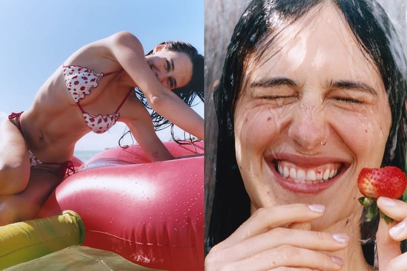 Frankies Bikinis and Victoria's Secret PINK Unite