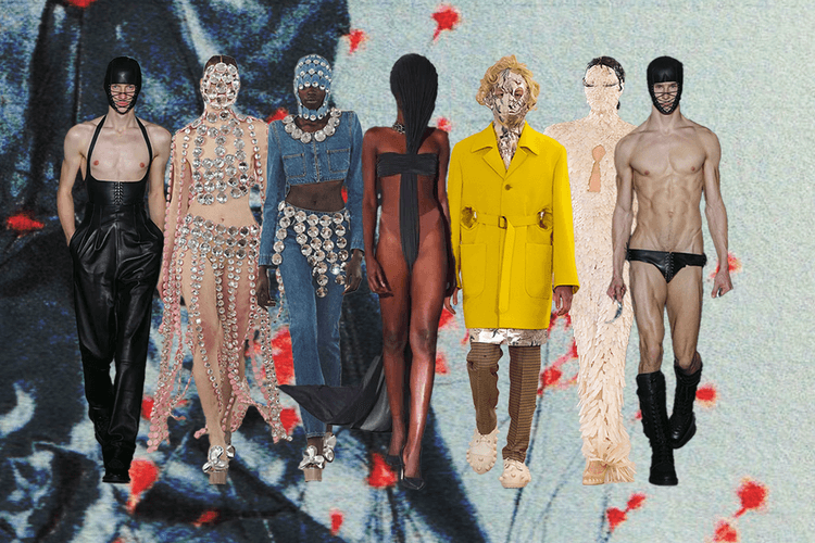 FW24: Gimp Masks Get the High Fashion Treatment