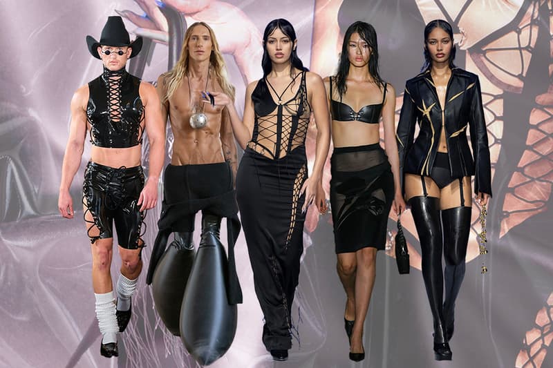 fashion trends fall winter 2024 the blonds diesel fendi rick Owens laquan smith