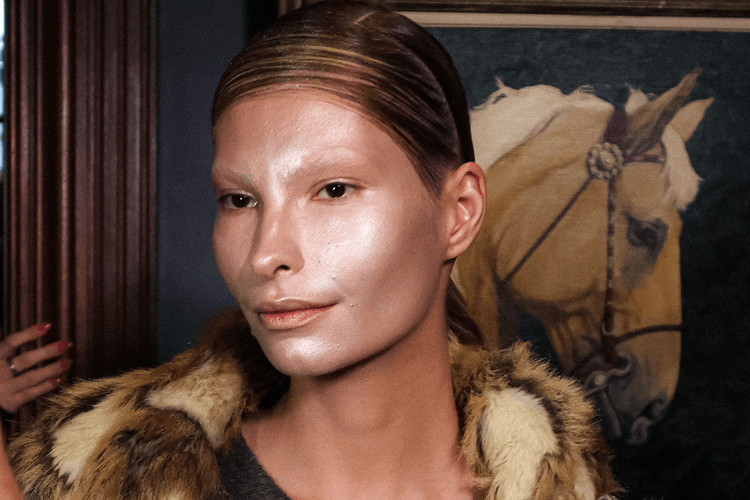 Get the Look: Private Policy's FW24 Slicked Back Hairstyle