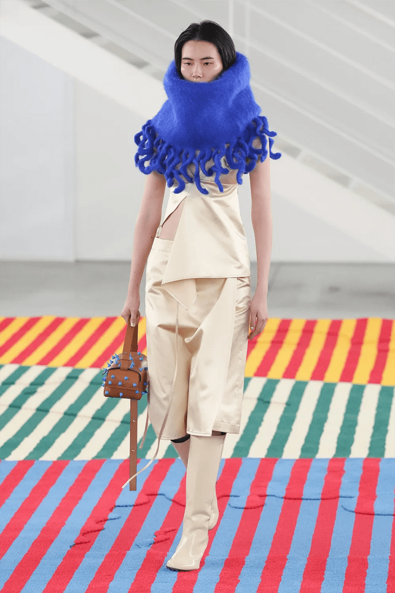 SUNNEI, milan, fashion week, FW24, runway, paddles, models, camper 