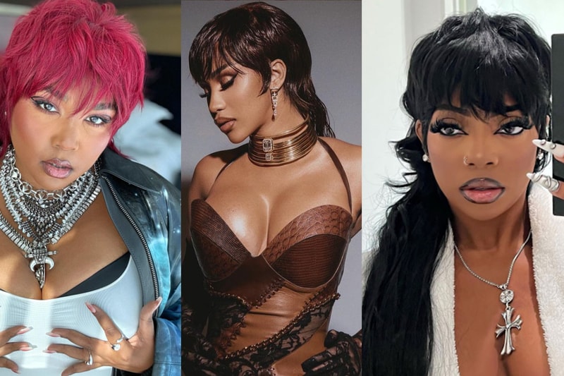 lizzo, dearra, cardi b,dearra, aaliyah j, miley cyrus, mullet, hairstyles, spring trends, beauty