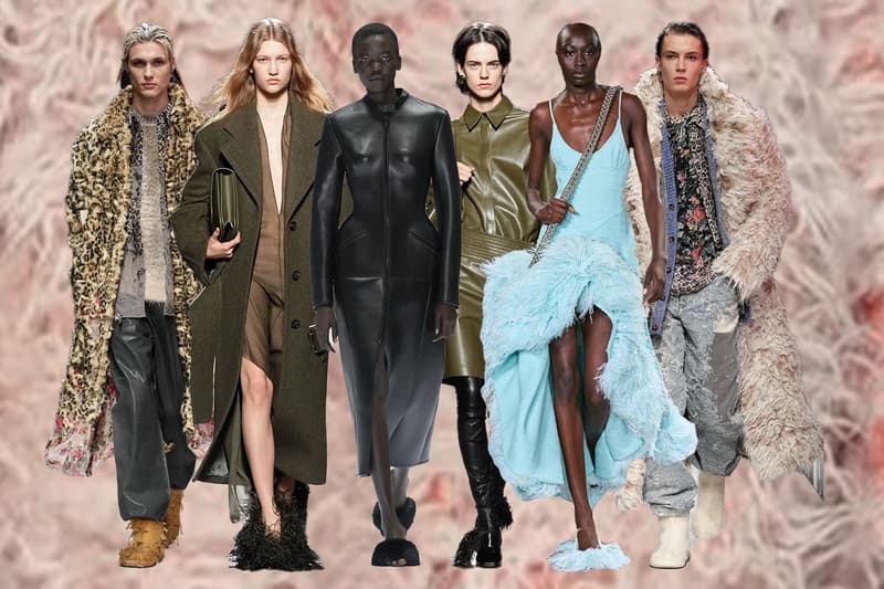 Furry Footwear, Fashion Week, Diesel, Acne Studios, Versace, Ferragamo, MM6, GCDS, Masha Popova, David Koma, Fur