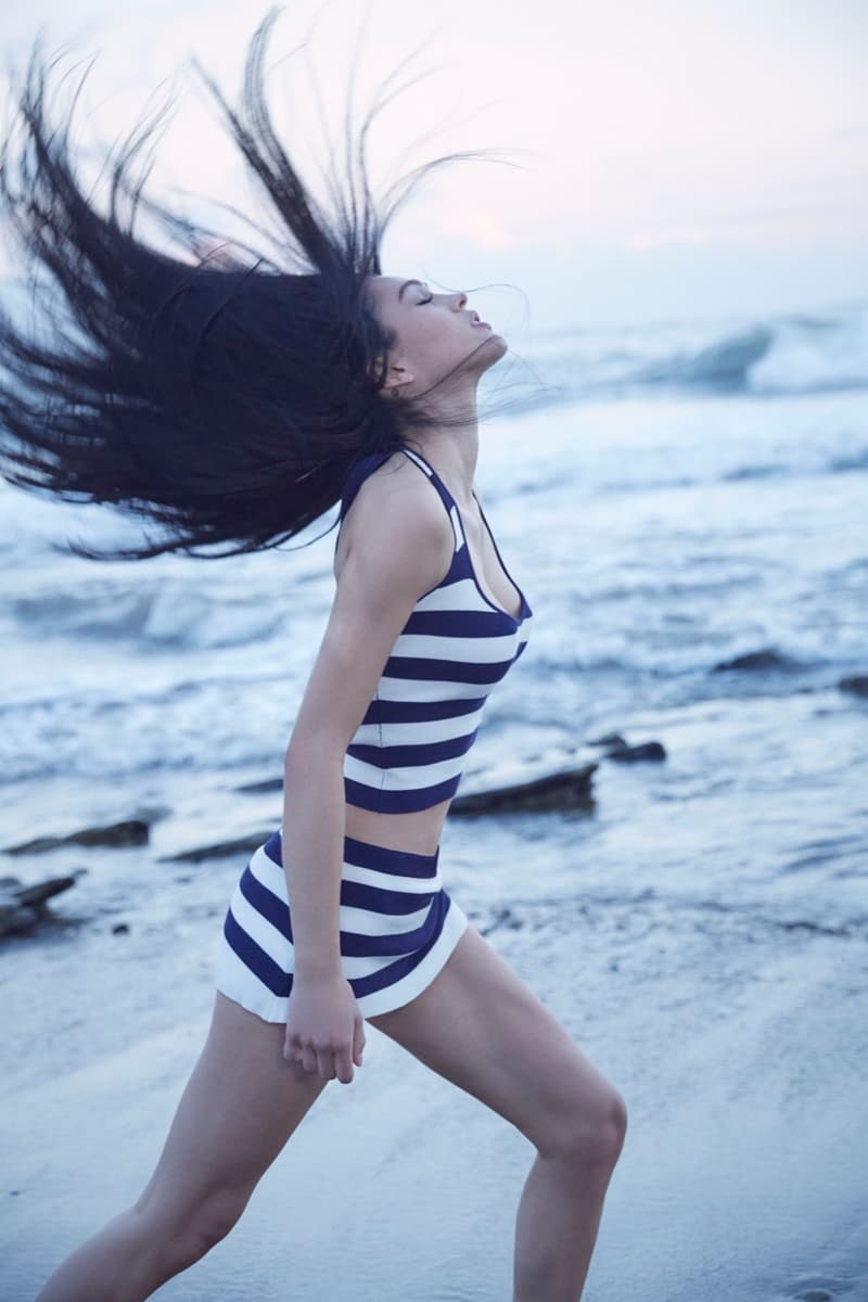 amelia gray frankies bikinis swimwear swimsuit top shorts skirts model