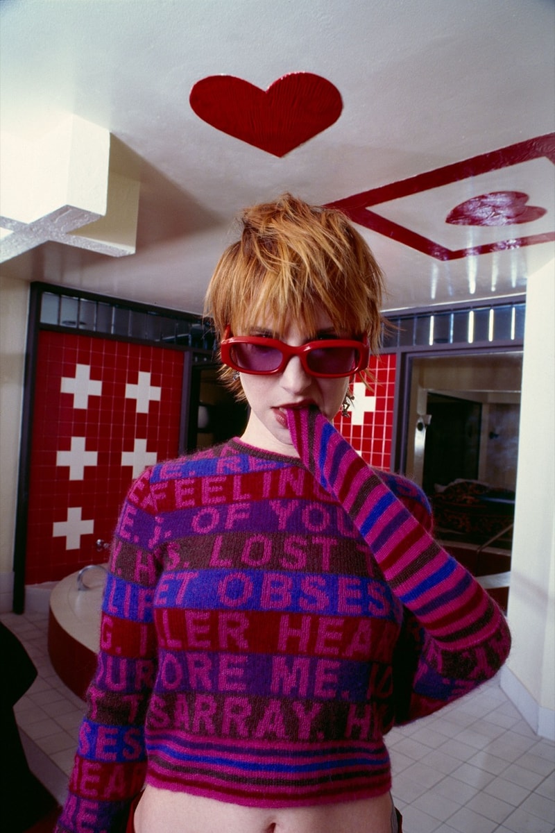 ice spice solange hayley williams grimes heaven marc jacobs campaign boots dresses tub