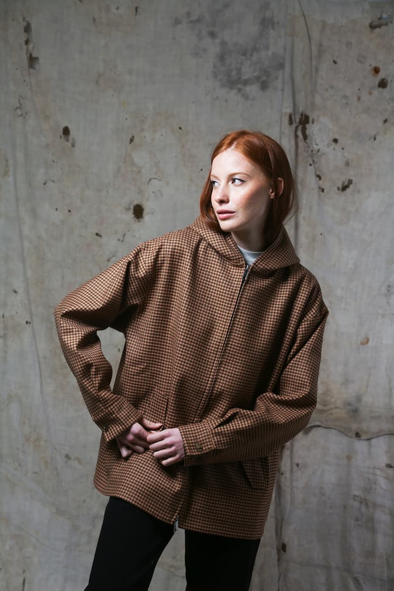 baracuta lady fall winter 2024 collection outerwear harrington g9 g4 leather jackets wool coat knitwear british uniform 85 womenswear 40 piece