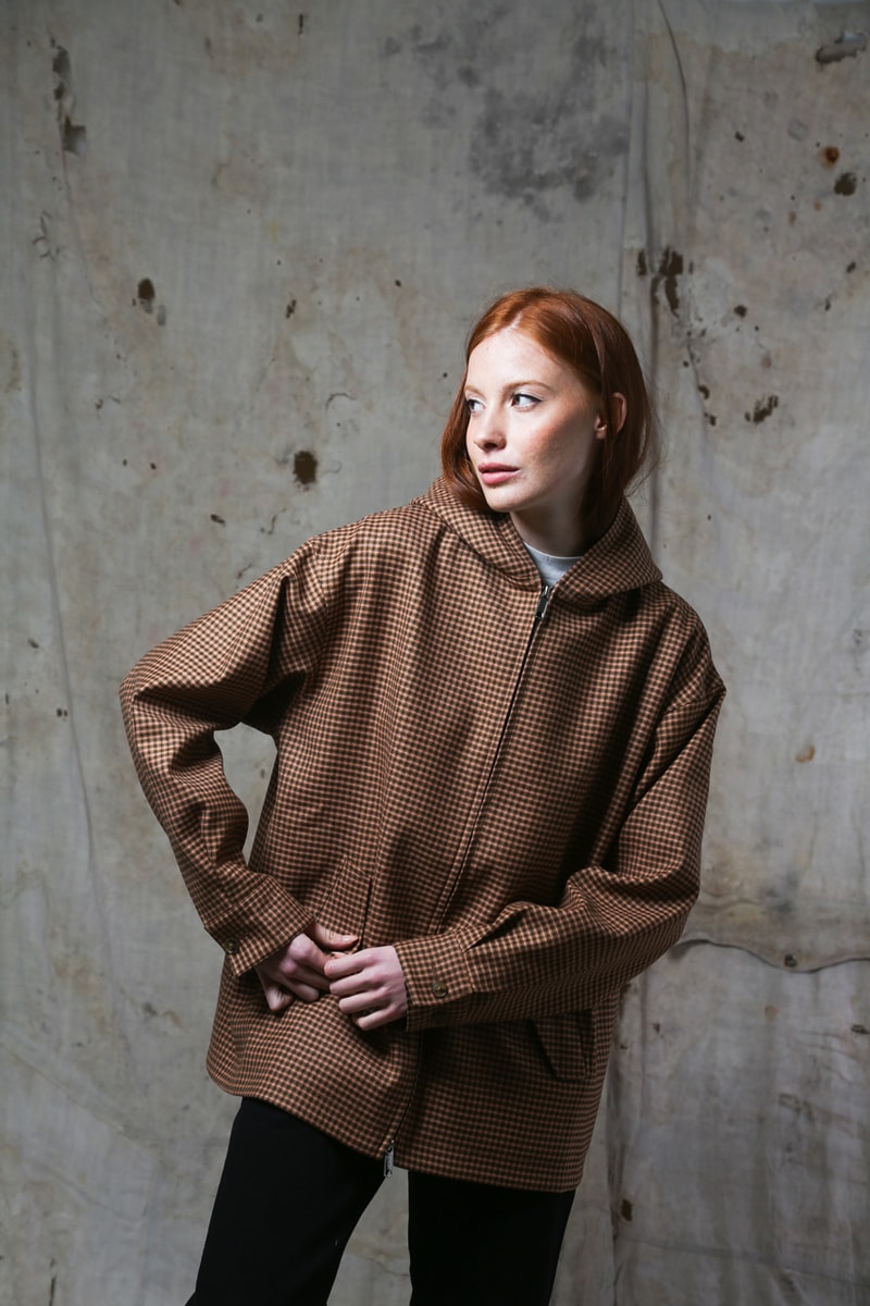 baracuta lady fall winter 2024 collection outerwear harrington g9 g4 leather jackets wool coat knitwear british uniform 85 womenswear 40 piece
