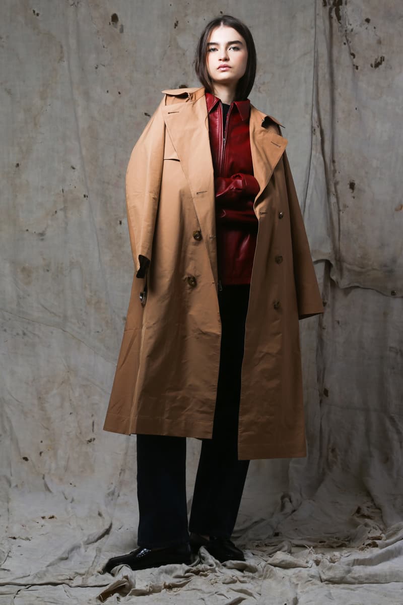 baracuta lady fall winter 2024 collection outerwear harrington g9 g4 leather jackets wool coat knitwear british uniform 85 womenswear 40 piece