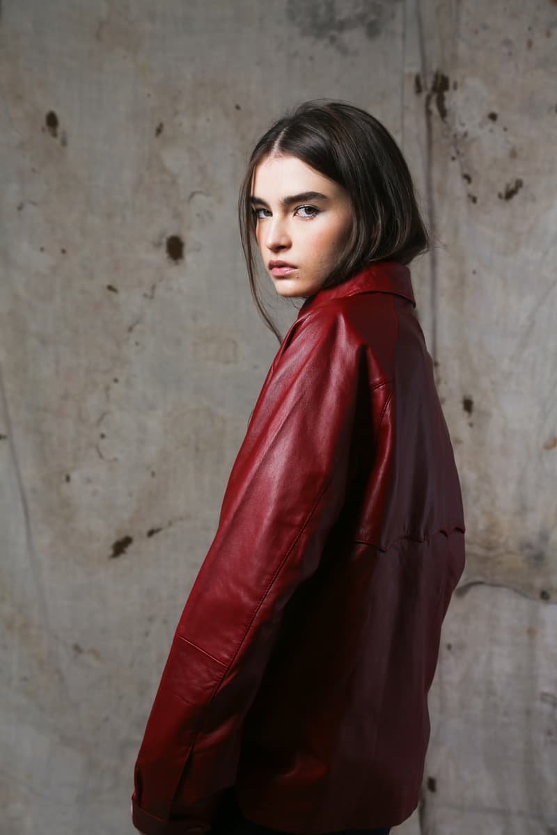 baracuta lady fall winter 2024 collection outerwear harrington g9 g4 leather jackets wool coat knitwear british uniform 85 womenswear 40 piece