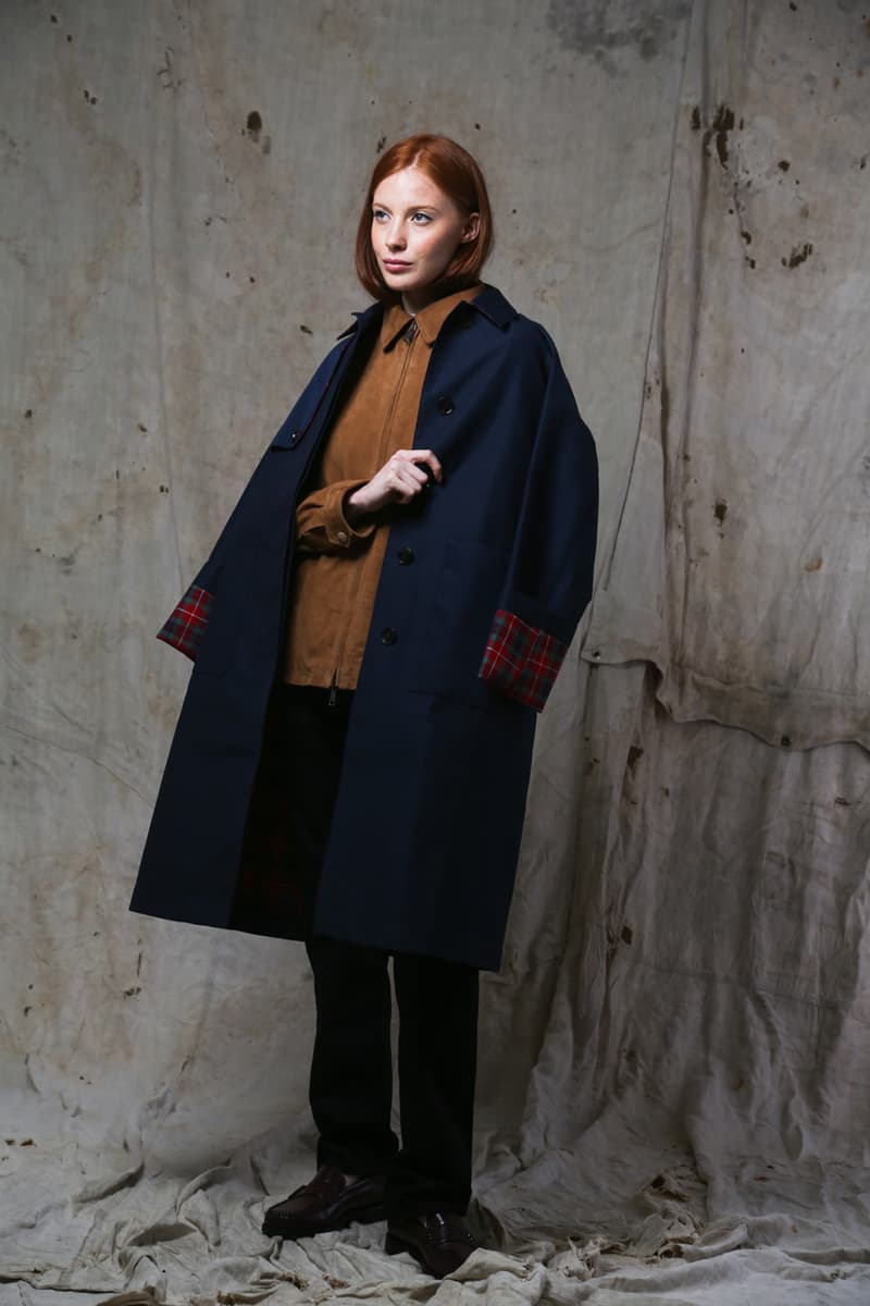 baracuta lady fall winter 2024 collection outerwear harrington g9 g4 leather jackets wool coat knitwear british uniform 85 womenswear 40 piece