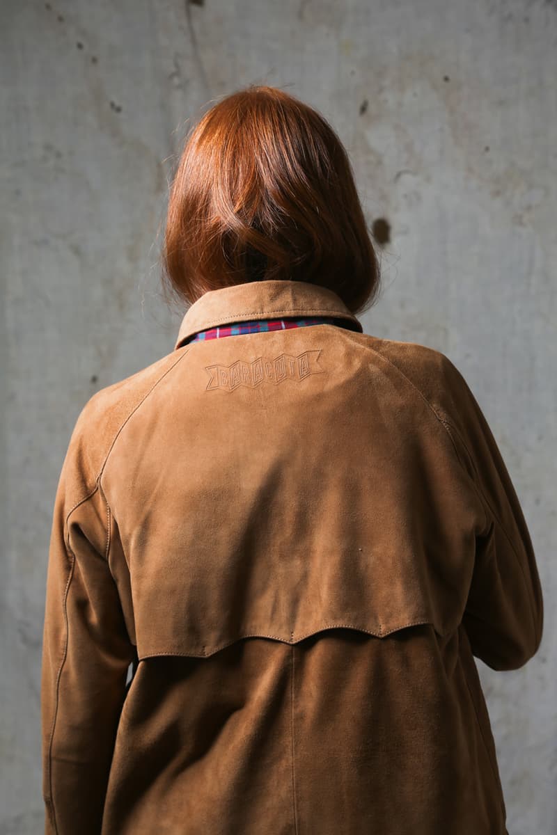 baracuta lady fall winter 2024 collection outerwear harrington g9 g4 leather jackets wool coat knitwear british uniform 85 womenswear 40 piece