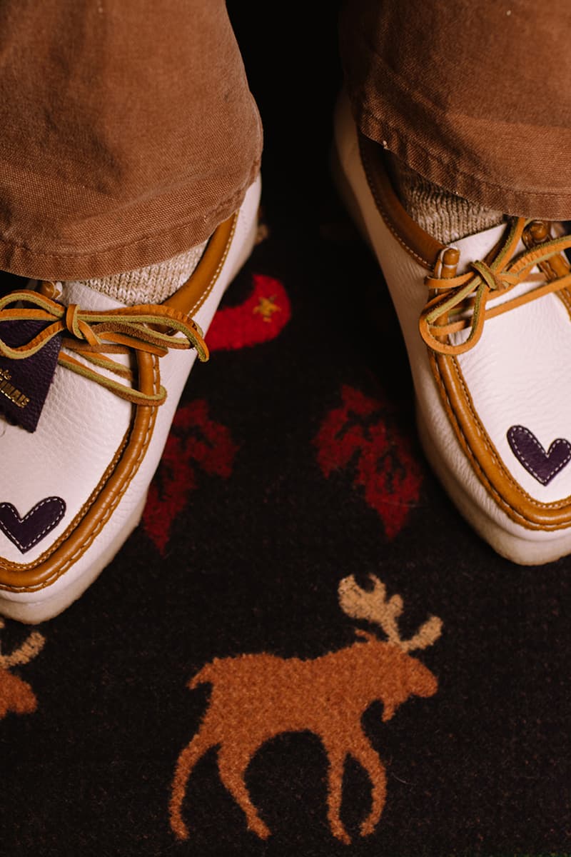 clarks originals claima bimma williams bj frogozo collaboration wallabee shoes footwear where to buy release info