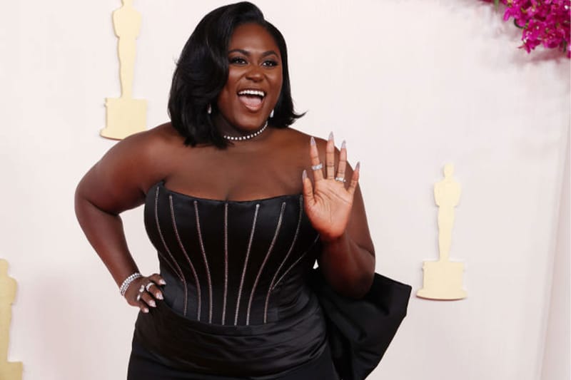 Danielle Brooks’s Sparkling Oscar Mani Has a Historic Meaning
