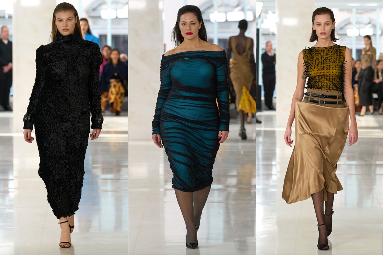 fashion week runway plus size curve models london paris new york sinead o dwyer ester manas 