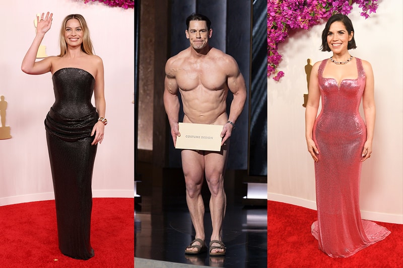 oscars 2024 barbie margot robbie ryan gosling Emily blunt John cena Florence Pugh Oppenheimer