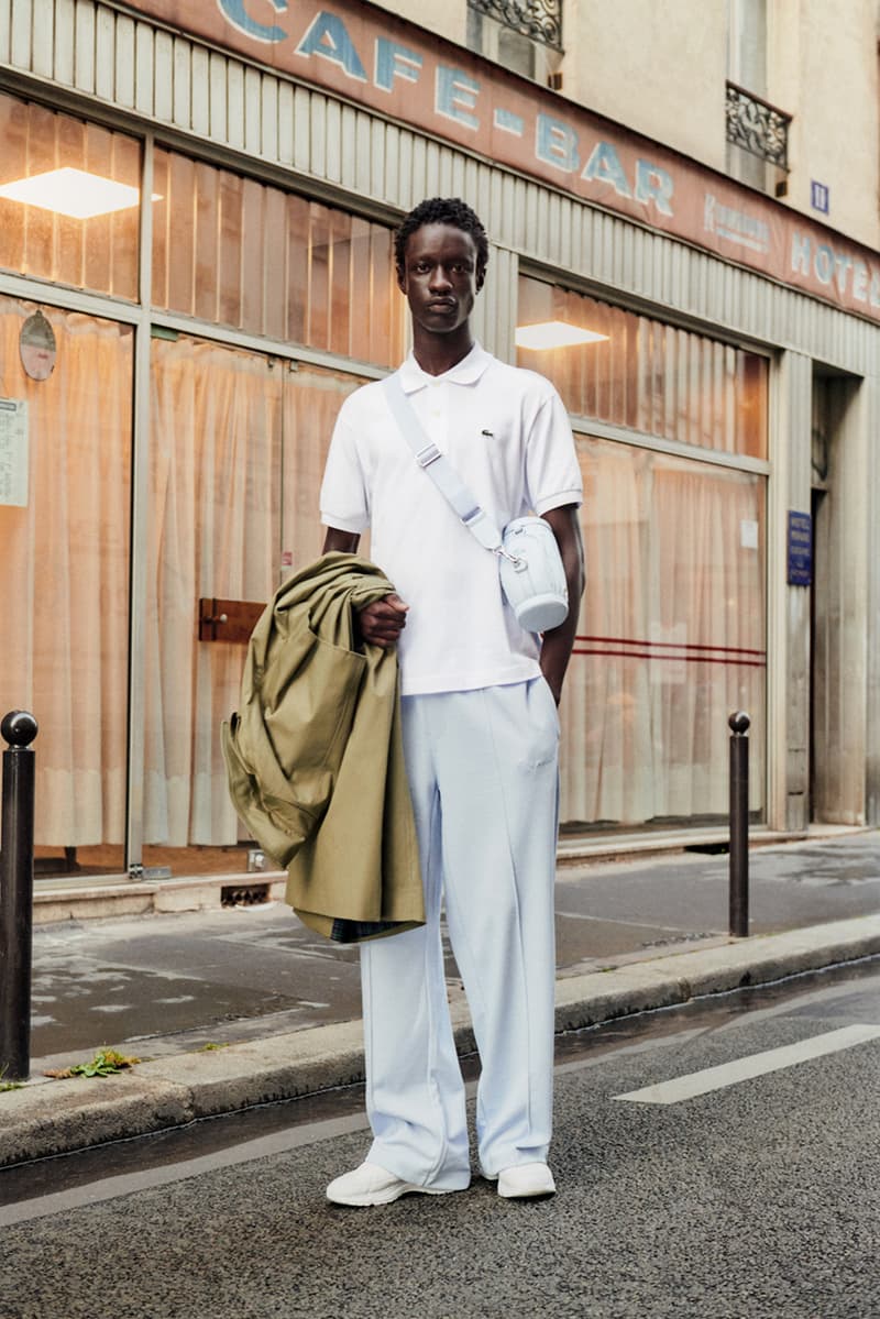 lacoste french fashion sport collection where to buy polos tennis skirts trousers players tennis core old money quiet luxury joggers 