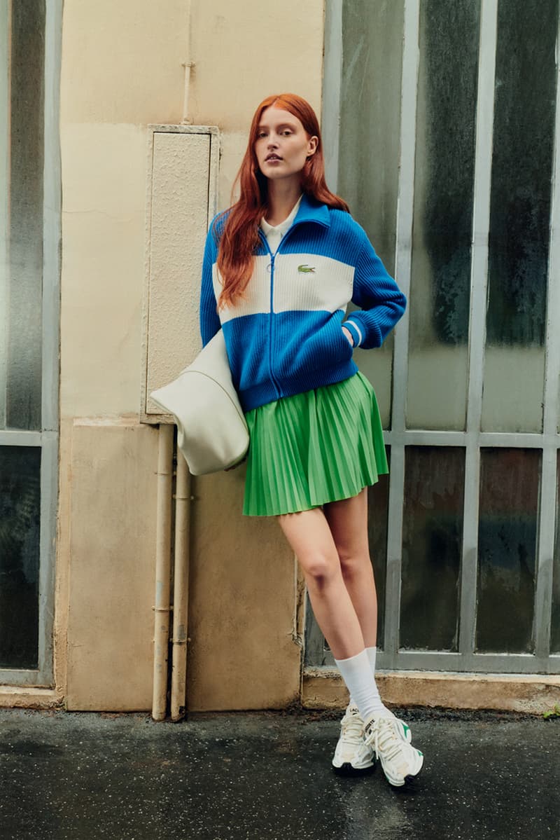 lacoste french fashion sport collection where to buy polos tennis skirts trousers players tennis core old money quiet luxury joggers 