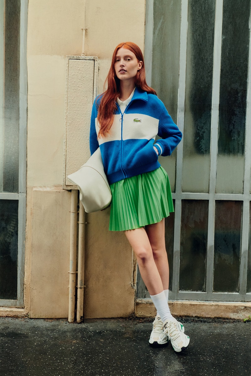 lacoste french fashion sport collection where to buy polos tennis skirts trousers players tennis core old money quiet luxury joggers 