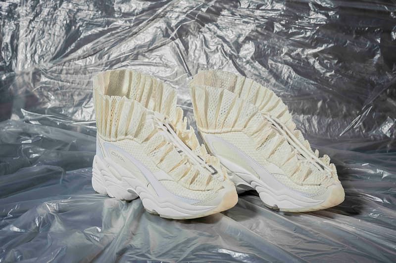 reebok ltd dmx ruffle sneakers womenswear collection ada kokosar where to buy release info